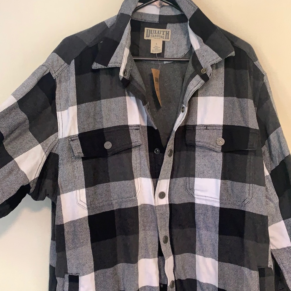 Duluth Men’s flapjack flannel shirt, with tags!